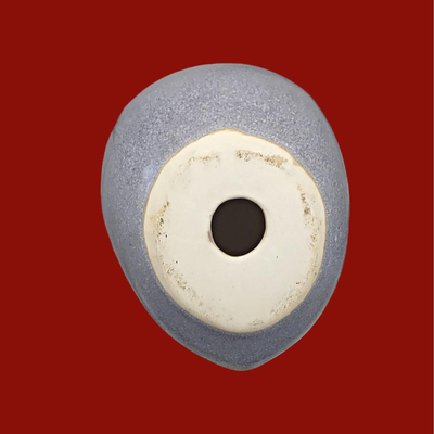 Triple Eyed Ceramic Owl