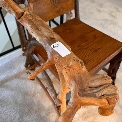 Unique Drift Wood Chair