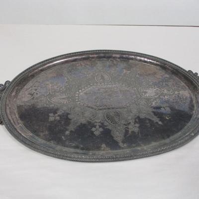 1870's Platter From The 24th Reg National Guard