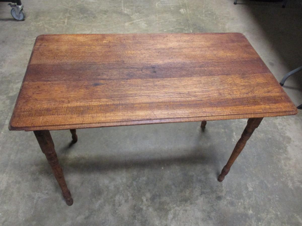 Sold at Auction: Two Folding Sewing Tables