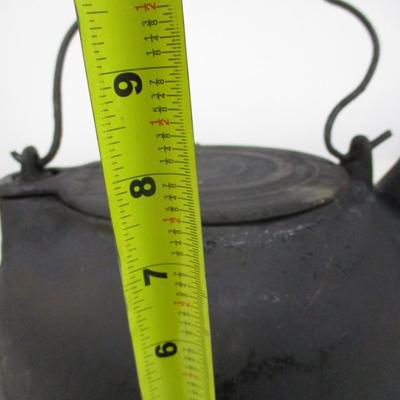 Cast Iron Tea Kettle Marked KB