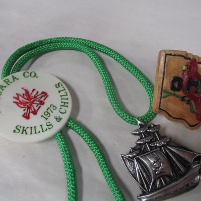 Vintage Boy Scout Camp and Troop Badges and Other