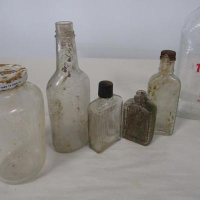 Collection Of Vintage Bottles