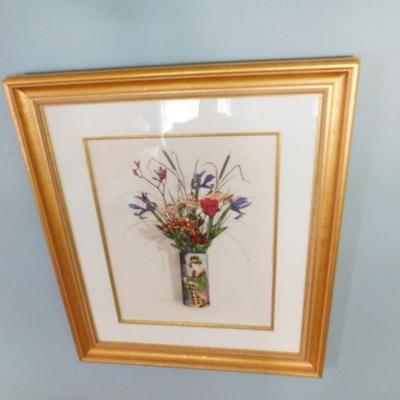Framed Art Print Limited Edition Signed by Artist