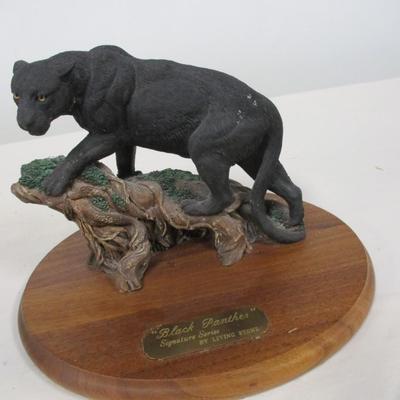Animal Collection - Pride Of The Lioness - Living Stone Black Panther