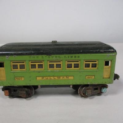 Vintage Lionel Line 607 Passenger Car