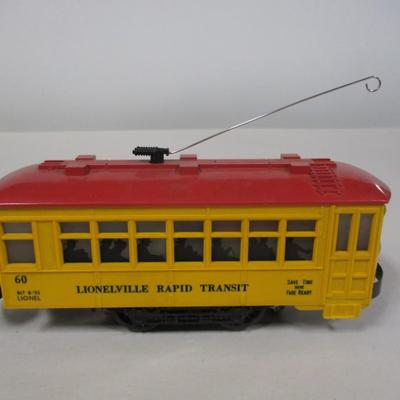 Lionel #60 Motorized Streetcar Trolley