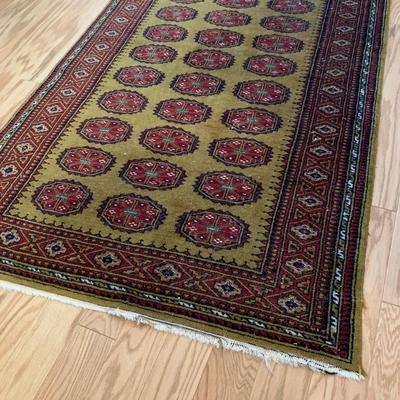100% Wool Handwoven Oriental Rug from India (LR-HS)