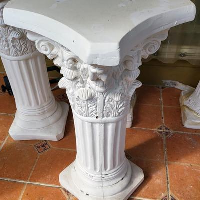 3 Column Pedestals
