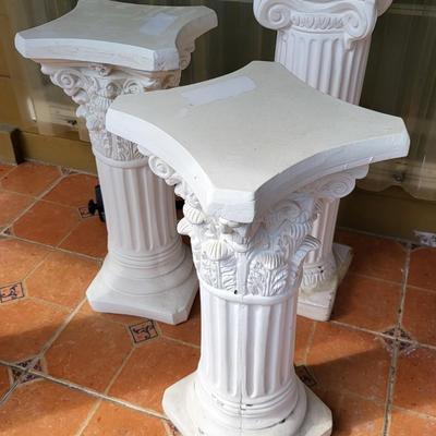 3 Column Pedestals