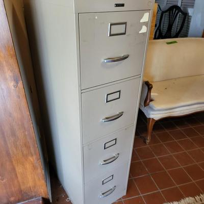 4 Drawer Metal File Cabinet