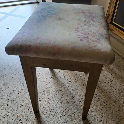2 Upholstered Stools
