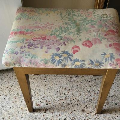 2 Upholstered Stools