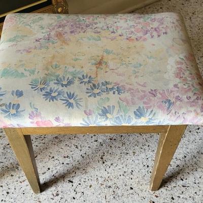 2 Upholstered Stools