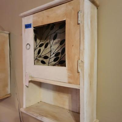 2 Small Wall Cabinets