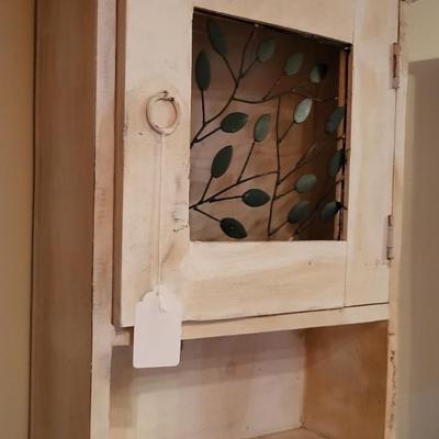 2 Small Wall Cabinets