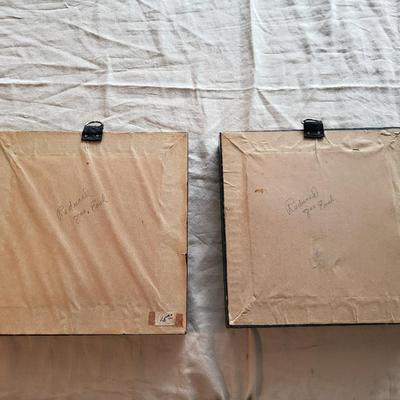 2 Framed Wall Decor