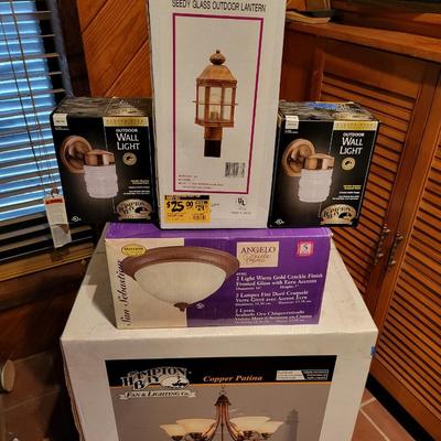 5 Piece Home Depot Light Lot