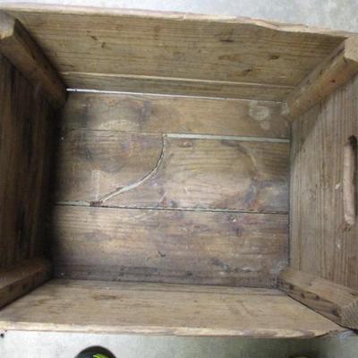 Vintage Wooden Tool or Parts Crate