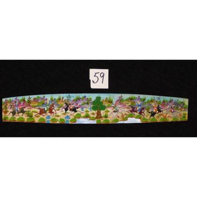 Antique Persian Miniature on Bone Painting, Fine Art Handmade, about 8" X 3", Market Value over than $450