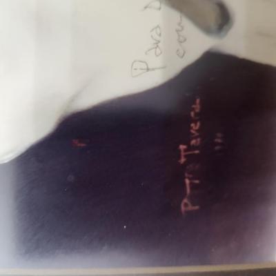 Signed Pedro Tavera Picture