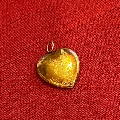 14k Gold Heart