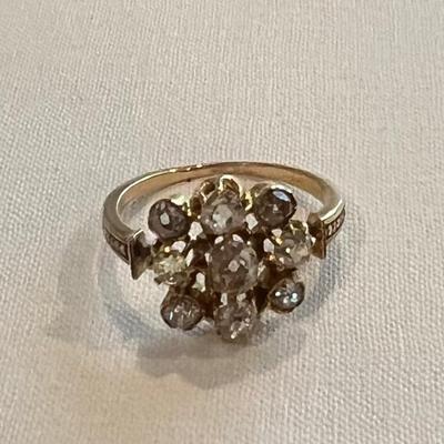 Vintage Gold and Diamond ring