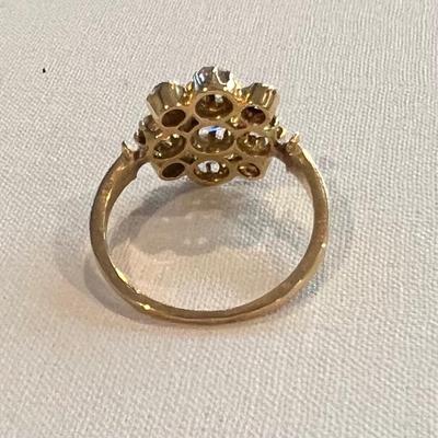 Vintage Gold and Diamond ring