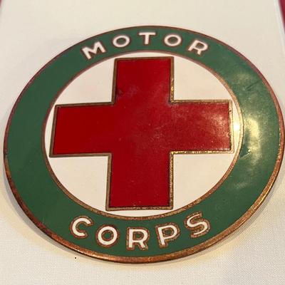 Vintage Motor Corps Badge