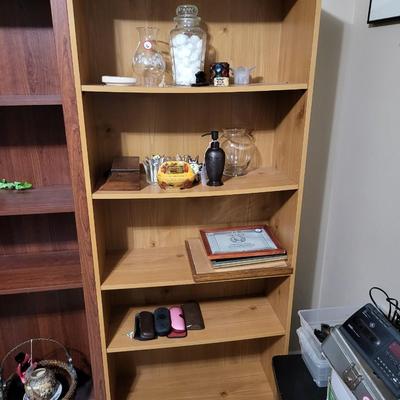 2 Tan Wall Shelves
