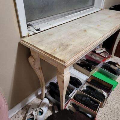 Long White Console Table