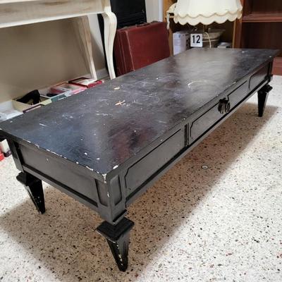 Vintage Black Coffee Table