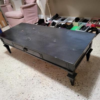 Vintage Black Coffee Table