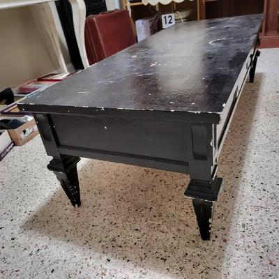 Vintage Black Coffee Table