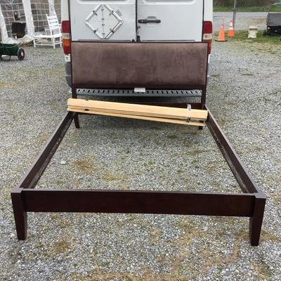 241 Crate & Barrel Queen Bed Frame