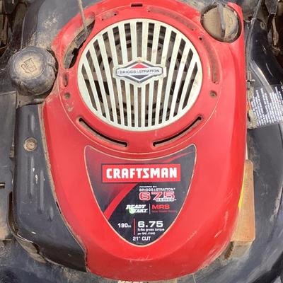 248 Craftsman 190cc 6.75HP 21"Deck Push Mower