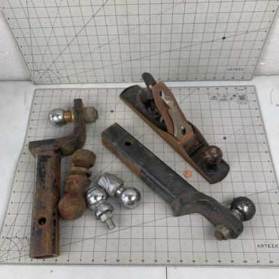 #35 Stanley Jack Plane and Trailer Tow Hitches