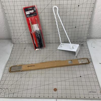#44 Soldering Iron, Shelf Piece and Ikea Grundtal Piece
