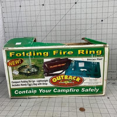 #65 Folding Fire Ring