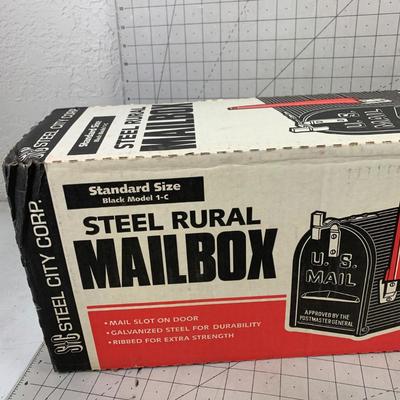 #78 Steel Rural Mailbox