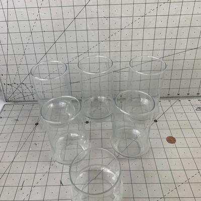 #81 6pc Drinking Glasses