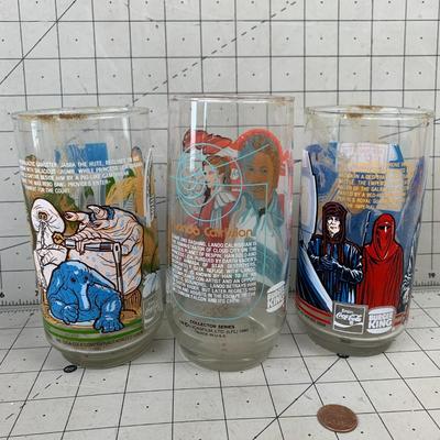 #88 Vintage Burger King Star Wars Glasses