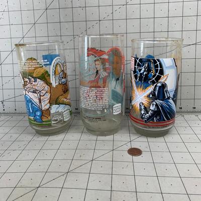 #88 Vintage Burger King Star Wars Glasses