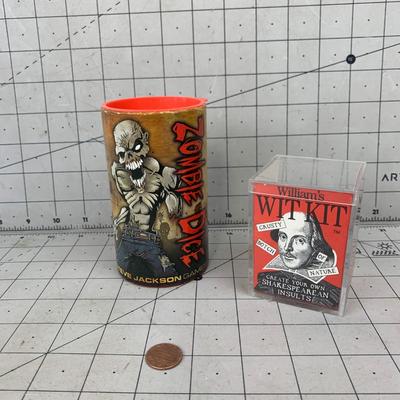 #101 Zombie Dice and William's Wit Kit Games