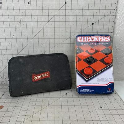 #103 Scrabble and Checkers Games