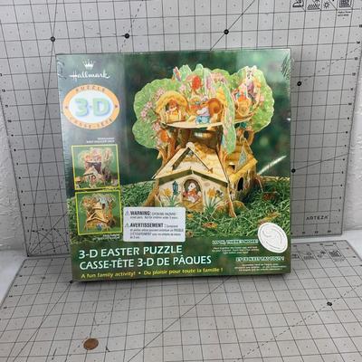 #107 Hallmark 3-D Easter Puzzle