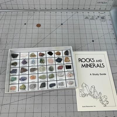 #132 Rocks & Minerals Collection and Study Guide