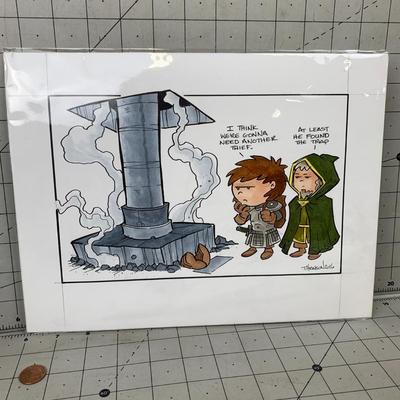 #141 Life of the Party: Thieves and Traps Print