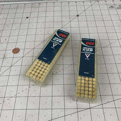 #145 CCI Mini Mag 22 LR HP ammo