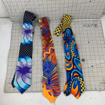 #154 No Boundaries Silk Ties